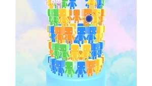 一堆小人闖塔打怪的游戲（一群小人躲著一個人游戲）